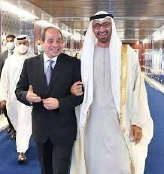 السيسي وبن زايد