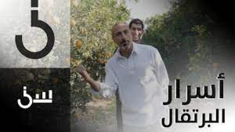 الشقيري في مزرعة برتقال