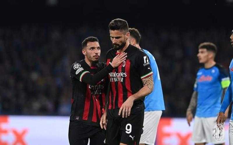 ميلان إلى نصف نهائي دوري الأبطال بعد فوزه على نابولي