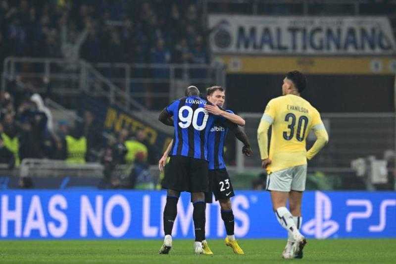 إنتر يفوز على بنفيكا ويتأهل لمواجهة ميلان في دوري أبطال أوروبا