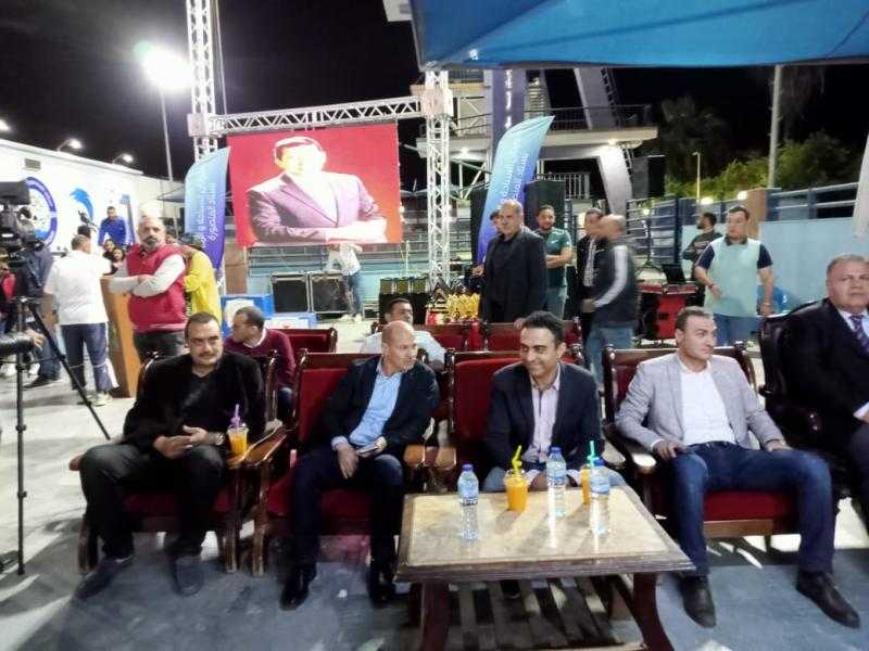 وزير الرياضة يتفقد مركز التنمية الشبابية باستاد المنصورة