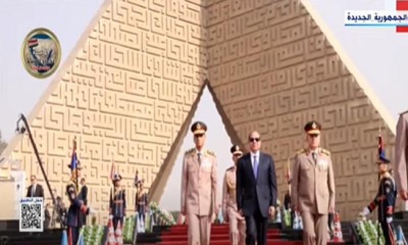 الرئيس السيسي يحيي الذكرى الـ 41 لتحرير سيناء.. «فيديو»