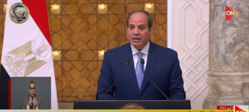 الرئيس عبد  الفتاح السيسي