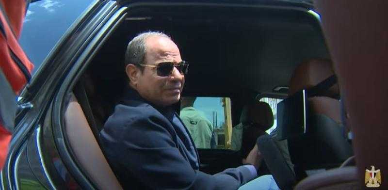 السيسي لأحد القائمين على تنفيذ سوق حسن المأمون: «اللي أنا شايفه دا هيخلص امتى؟»