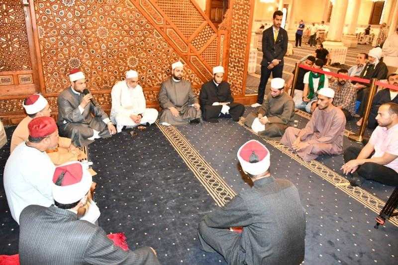 بث مباشر .. انعقاد مقرأة كبار القراء بمسجد الإمام الحسين (رضي الله)
