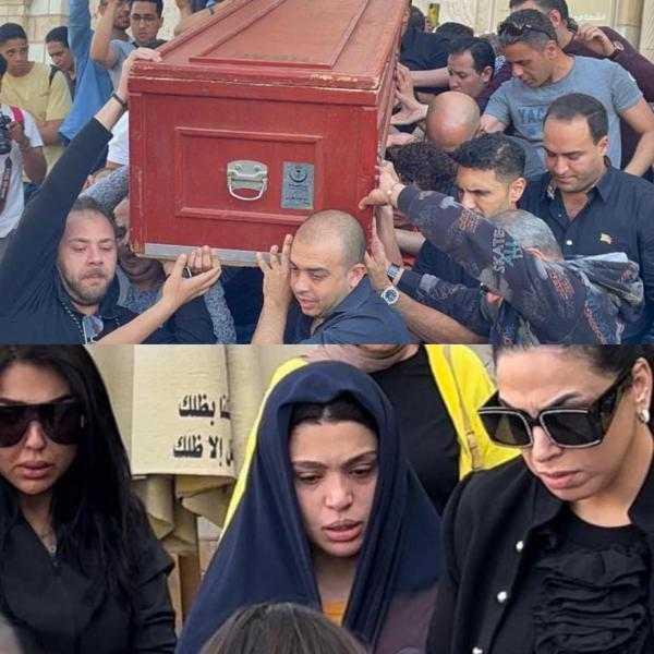 لأول مرة.. ظهور خطيبة مصطفى درويش في حالة انهيار أثناء دفنه بالمقابر