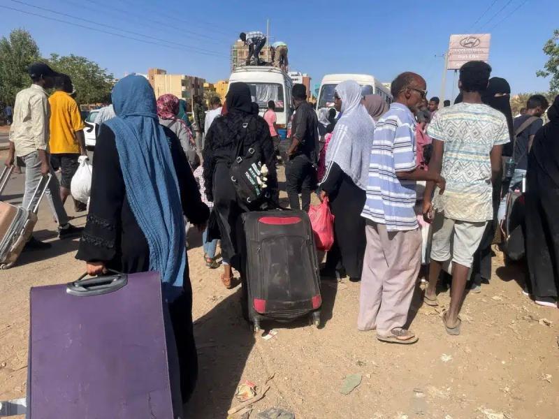 نزوح السودانيين للخارج