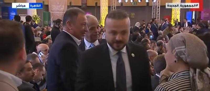 شاهد.. محمود الخطيب يُشارك في الجلسة الافتتاحية للحوار الوطني