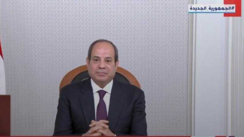 السيسي: الحوار الوطني يحقق نتائج ملموسة تجاه كافة القضايا