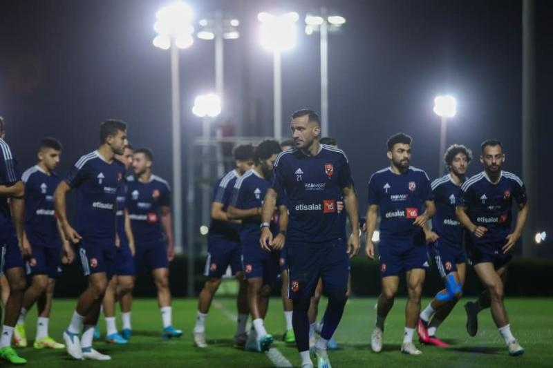السوبر المصري| مران خفيف للأهلي بفندق الإقامة قبل مواجهة بيراميدز
