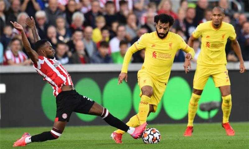 موعد مباراة ليفربول وبرينتفورد في الدوري الإنجليزي والقنوات الناقلة