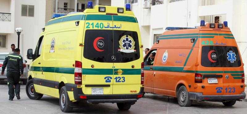 إصابة 3 أشخاص في حادث تصادم بدائري المنيا