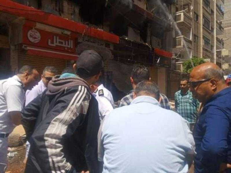 مصرع 3 أشخاص في حريق معرض أثاث بسيدي بشر شرقي الإسكندرية
