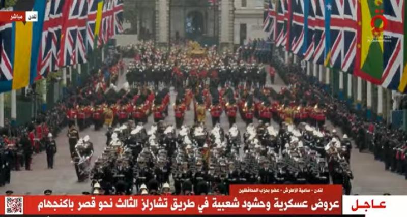 تتويج ملك بريطانيا على العرش