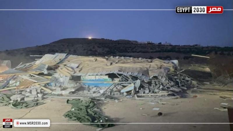 هدم مدرسة فلسطينية