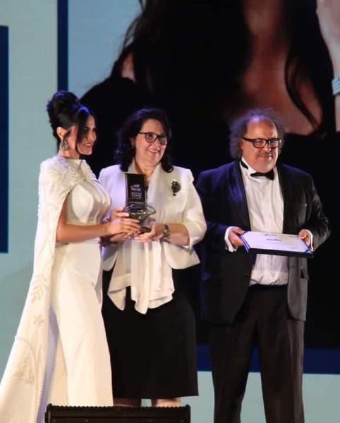 درة: سعيدة بتكريمي في مهرجان ياسمين الحمامات التونسي