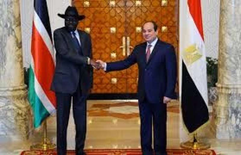 السيسي و سيلفا كير 