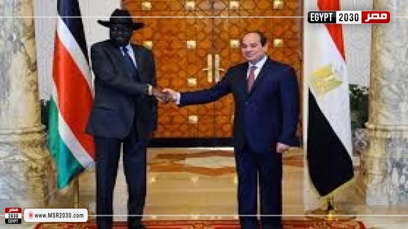 السيسي و سيلفا كير