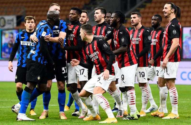 بث مباشر.. مباراة ميلان وإنتر ميلان في دوري أبطال أوروبا