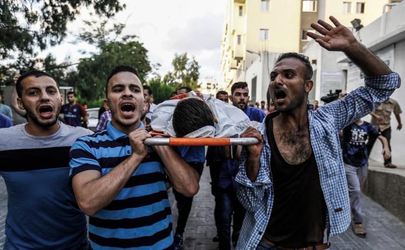ضحايا العدوان الإسرائيلي على غزة