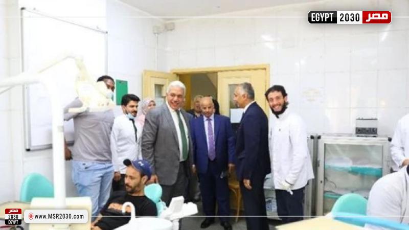 خلال الزيارة