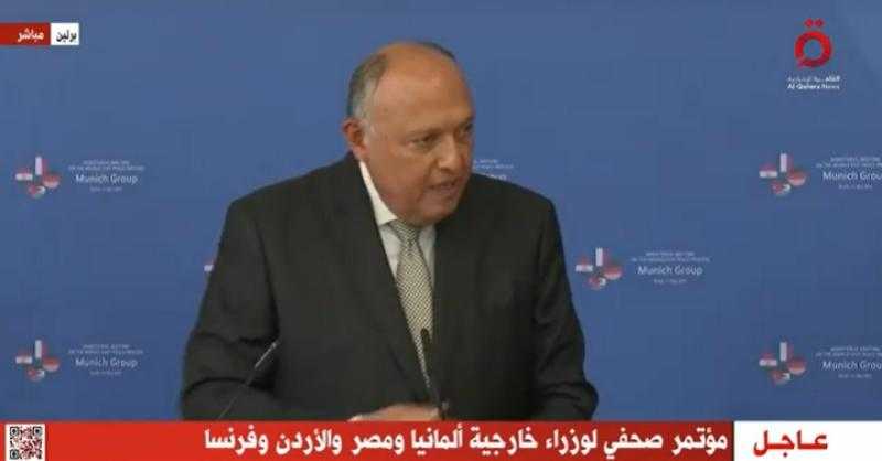 «مواجهة واسعة النطاق».. كلمة قوية لـ سامح شكري بشأن العدوان الإسرائيلي على غزة (فيديو)