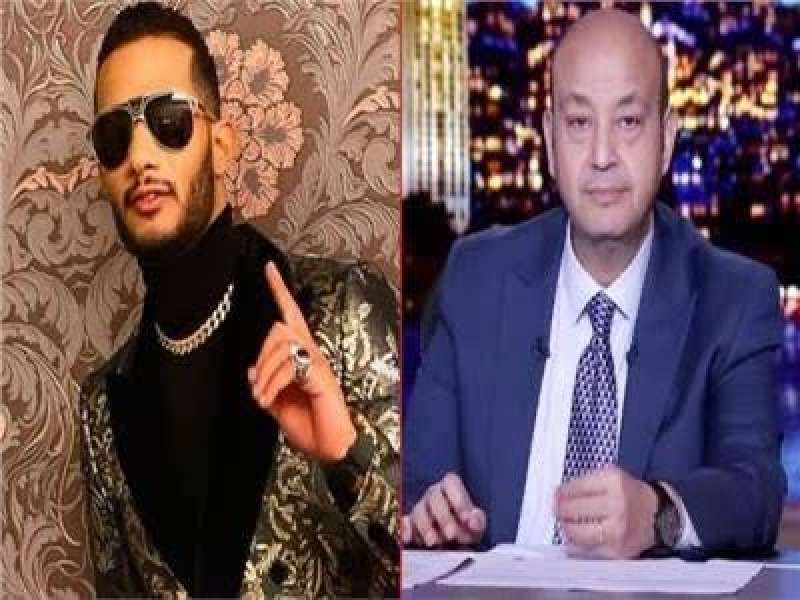 عمرو أديب ومحمد رمضان 