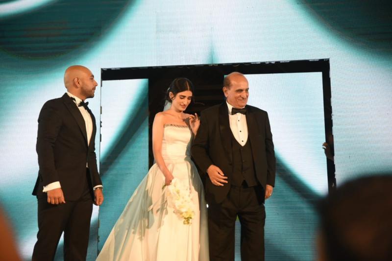 بالصور.. حفل زفاف نجل المخرج شكري أبو عميرة بحضور نجوم الفن والإعلام