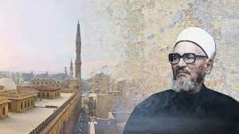 شيخ الأزهر الراحل الدكتور عبدالحليم محمود
