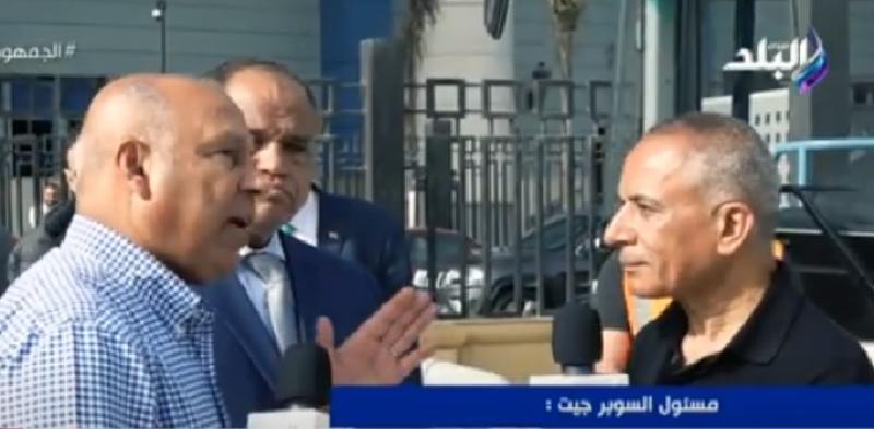 وزير النقل مع الإعلامي أحمد موسى