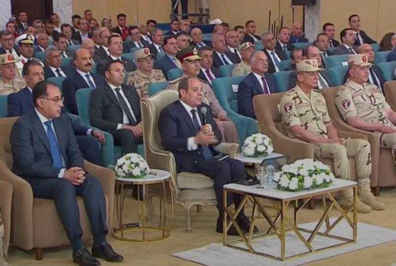 الرئيس السيسي: يجب التأكد من استخدام نظم الري الحديثة في كافة الزراعات
