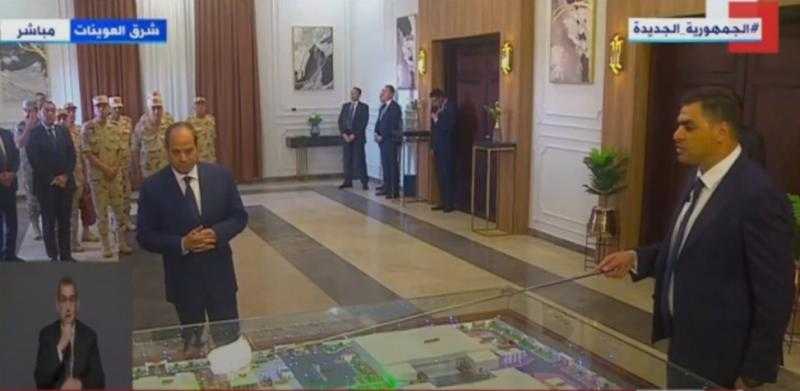 السيسي يتفقد مصنع إنتاج البطاطس بشرق العوينات