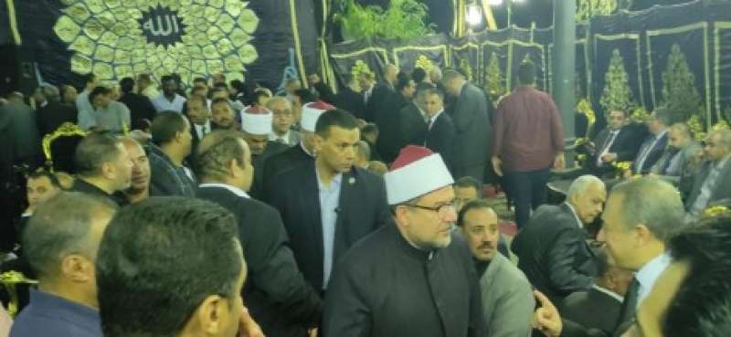 جانب من العزاء