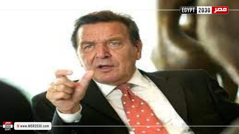 المستشار الألماني الأسبق 