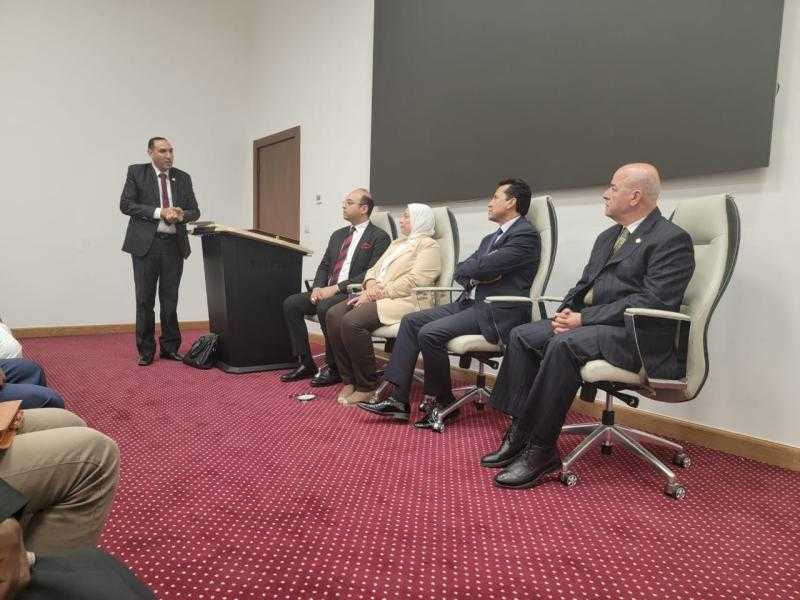 وزير الرياضة يتلقى  ”رواد المحافظات الحدودية”