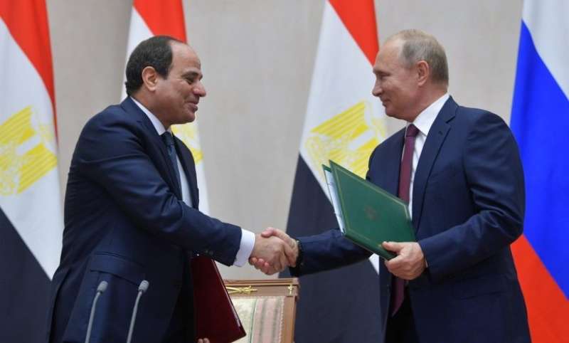 بوتين والسيسي 