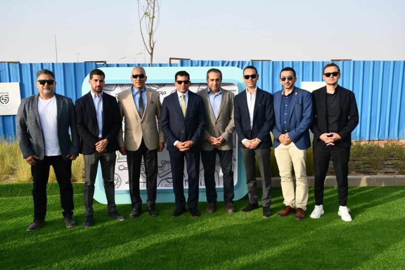 وزير الرياضة يشهد المؤتمر الصحفي الخاص بانطلاق بطولة البوسكو الدولية الثانية للبادل