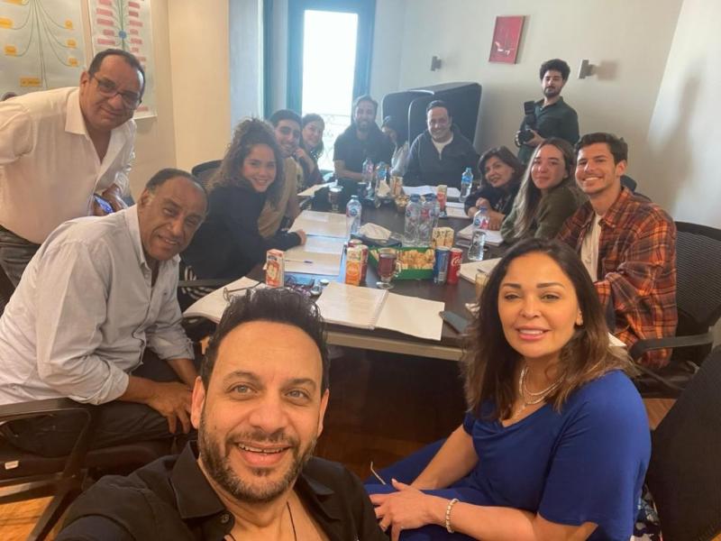 شاهد.. الصور الأولى من بروفات فيلم «أولاد حريم كريم»