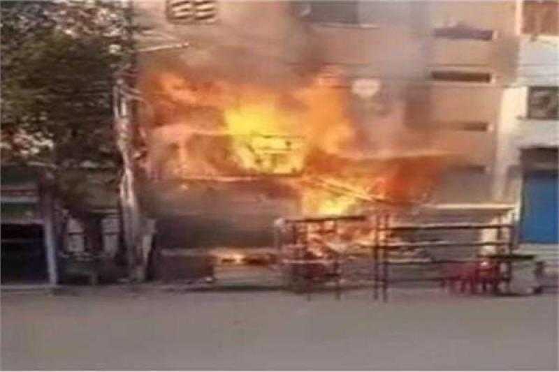 دون إصابات .. حريق محدود بمستشفى شبين الكوم التعليمي