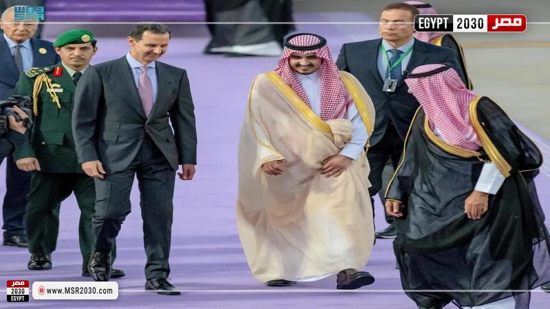 الرئيس السوري يصل جدة