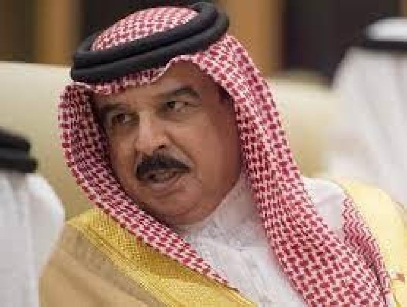 ملك البحرين: ندعم حق الشعب الفلسطيني في إقامة دولته المستقلة