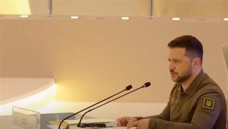 الرئيس الأوكراني فولوديمير زيلينسكي 