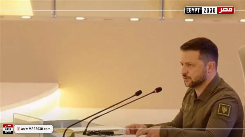 الرئيس الأوكراني فولوديمير زيلينسكي 