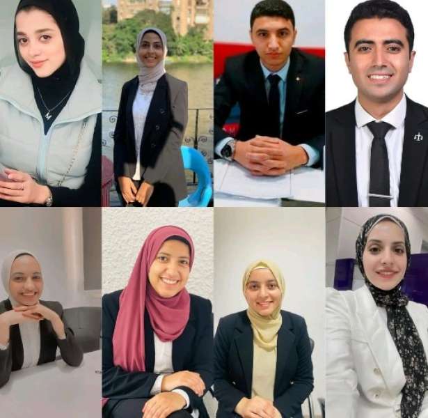 الطلاب الفائزين