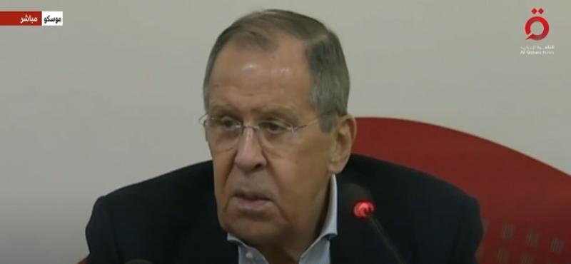  وزير الخارجية الروسي