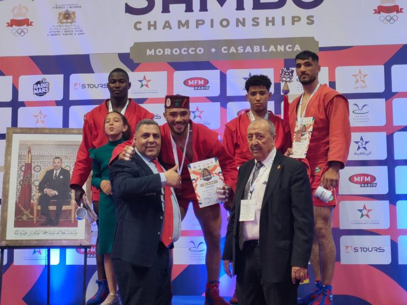 محمد عزاز يتوج بذهبية البطولة الإفريقية للسامبو بالمغرب