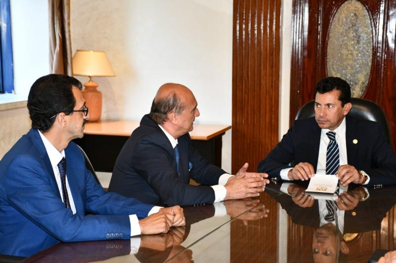 وزير الرياضة يلتقي مجلس إدارة الاتحاد المصري للتجديف لبحث عدد من ملفات العمل