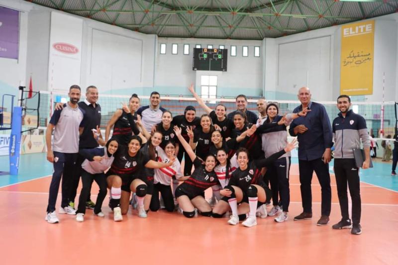 سيدات طائرة الزمالك