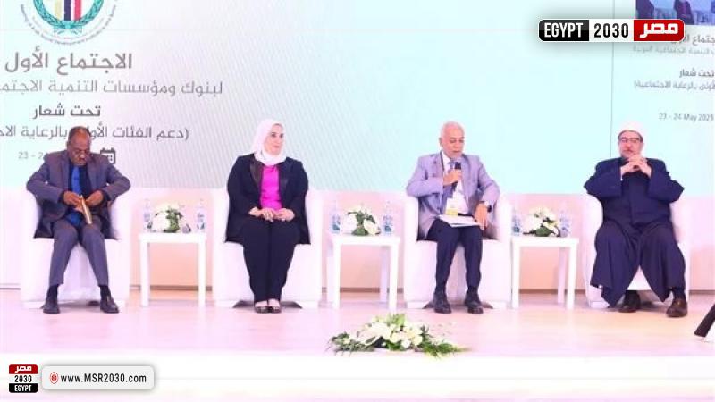 وزيرة التضامن الاجتماعي نيفين القباج