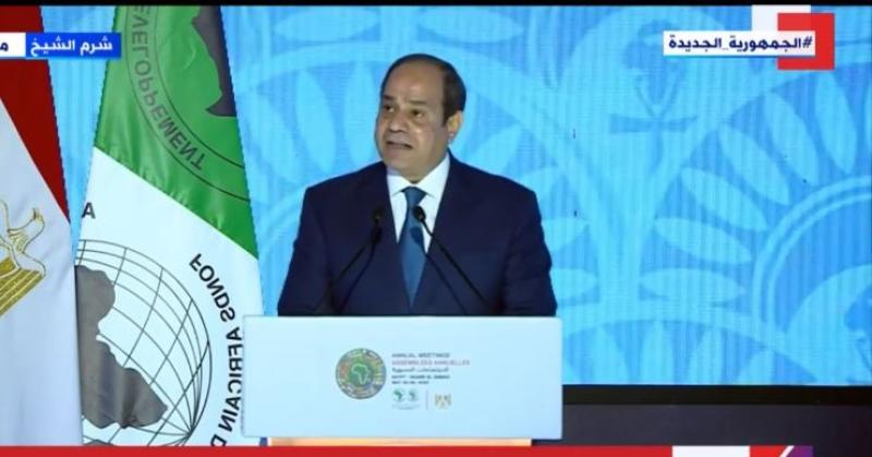 السيسي: خسائر الجفاف تجاوزت 70 مليار دولار بالدول الأفريقية